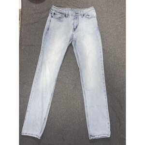 Levi's Jeans 511 Mens Size 29x32 Cotton Blend Light Wash